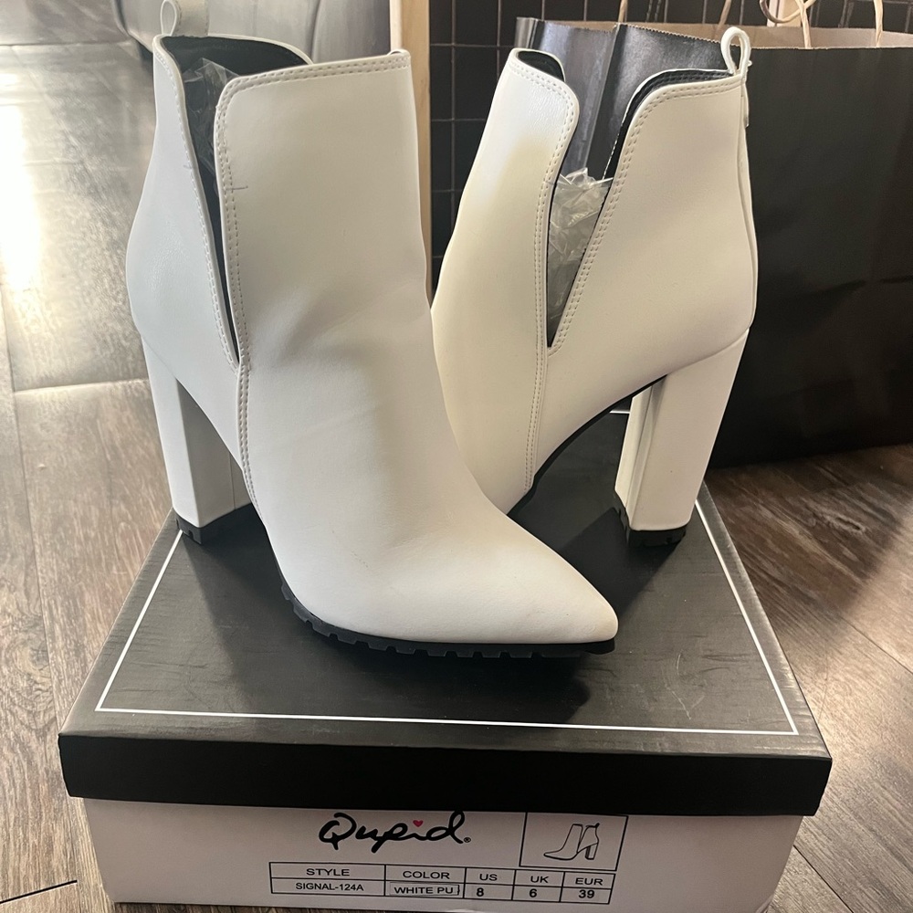 White Booties